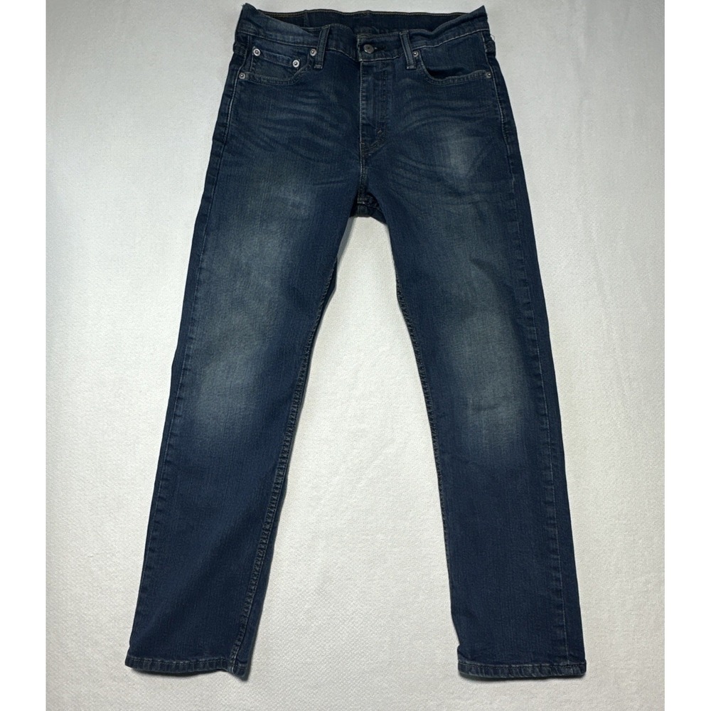 Levi's 513 Slim Straight Jeans Men's 30x30 Dark Indigo Wash Modern Stretch
